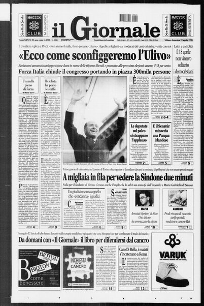 Il giornale : quotidiano del mattino